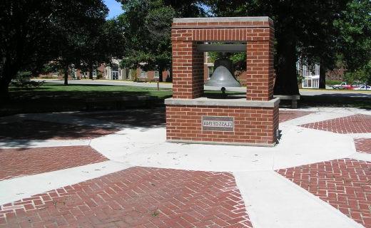 The Bell of '48 was rung to announce campus special events and celebrations such as athletic contests and victories, major entertainers and Walk-Out Day.