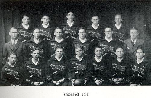 Milner, seated in the center (front row), with his teammates was proud to be a part of Bearcat football.