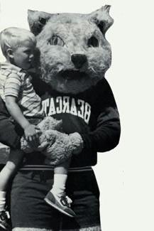在20世纪80年代，鲍比的外表变得不那么毛茸茸和像泰迪熊了.  Bobby also began wearing athletic apparel.