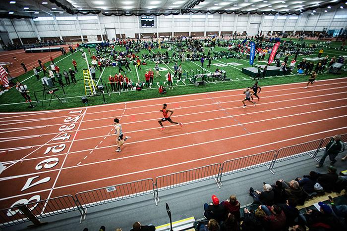 Hughes Fieldhouse hosting first high school indoor track and field meet